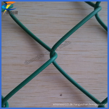 Diamond Wire Netting, PVC beschichtet Chain Link Wire Mesh